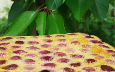Clafoutis cerises amande