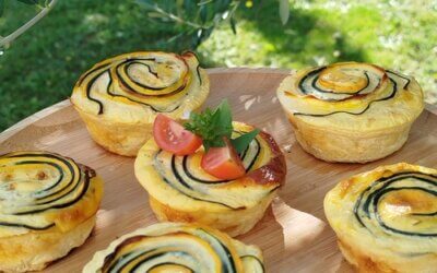 Muffins de courgettes