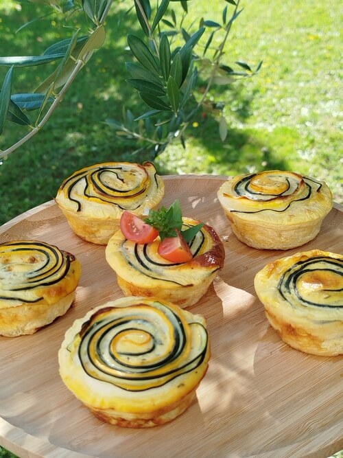 Muffins de courgettes