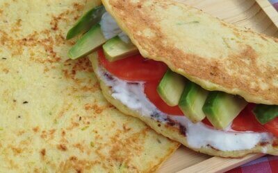 Wrap de courgette