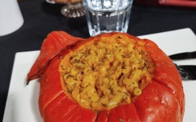 Coquillettes à la crème de potimarron