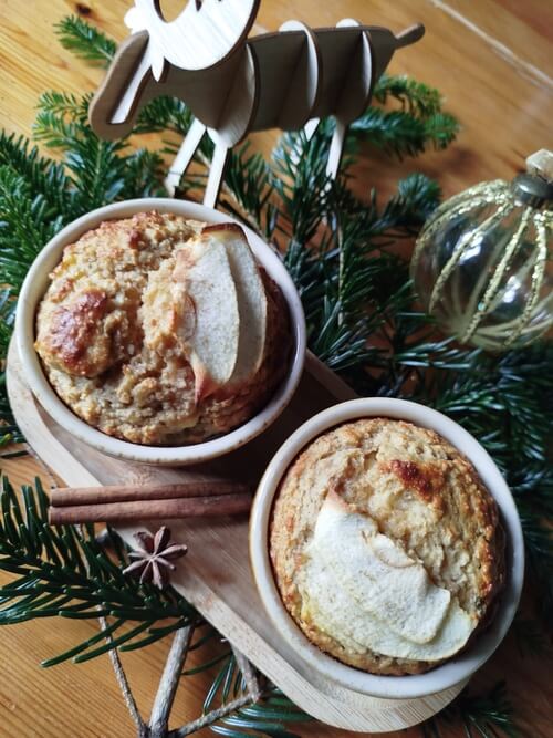 Porridge pomme cannelle